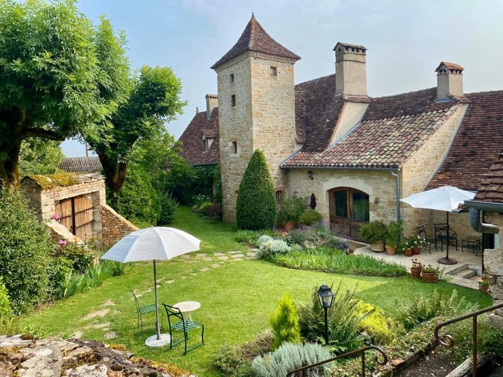 مبيت وإفطار Loubressac Manoir De Rieuzal المظهر الخارجي الصورة